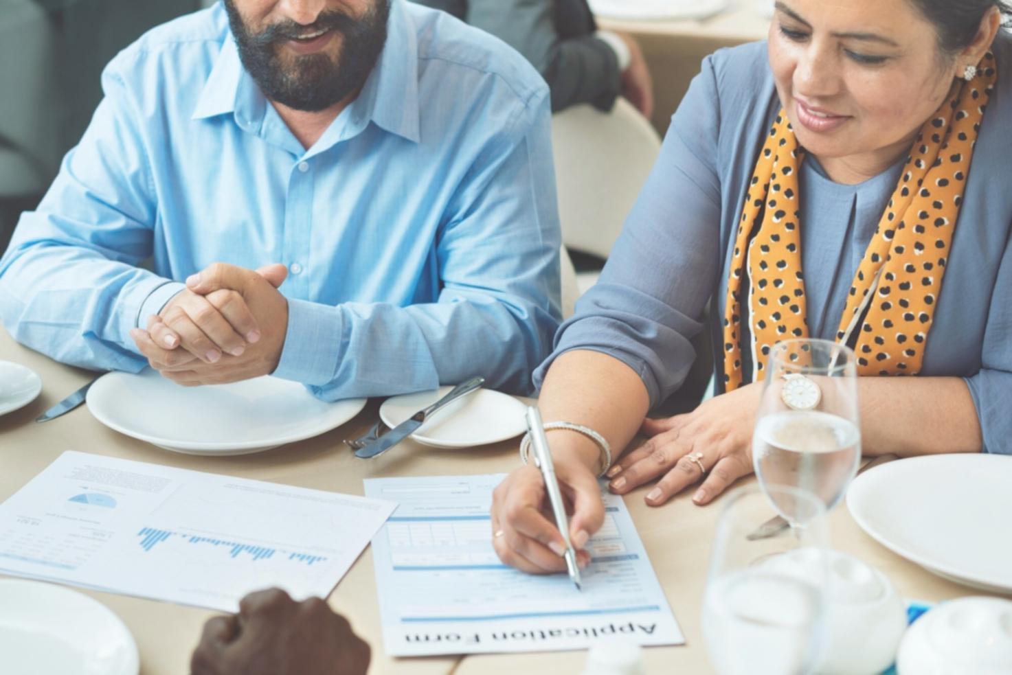Finanzplanung und Analyse am Arbeitsplatz